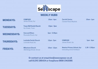 SeAscape Weekly Hub - Milestone Church, Girvan